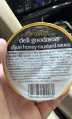 DIJON HONEY MUSTARD SAUCE, DIJON HONEY MUSTARD
