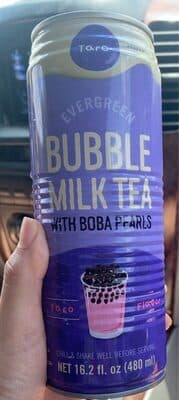 Bubble milk tea