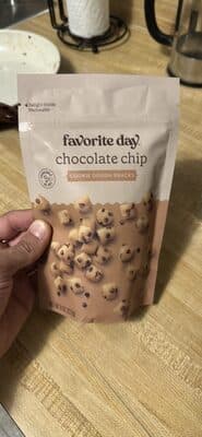 CHOCOLATE CHIP COOKIE DOUGH SNACKS, CHOCOLATE CHIP
