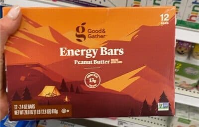 PEANUT BUTTER ENERGY BARS, PEANUT BUTTER