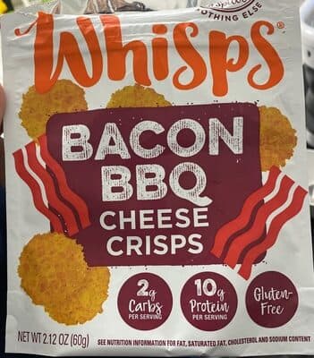 BACON BBQ CHEESE CRISPS, BACON BBQ