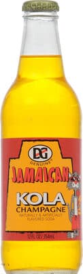 KOLA CHAMPAGNE FLAVORED JAMAICAN SOFT DRINK SODA, KOLA CHAMPAGNE