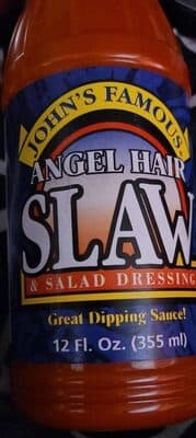 ANGEL HAIR SLAW & SALAD DRESSING, ANGEL HAIR