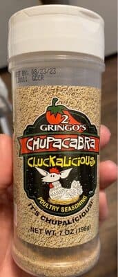 CLUCKALICIOUS CHUPACABRA POULTRY SEASONING, CLUCKALICIOUS