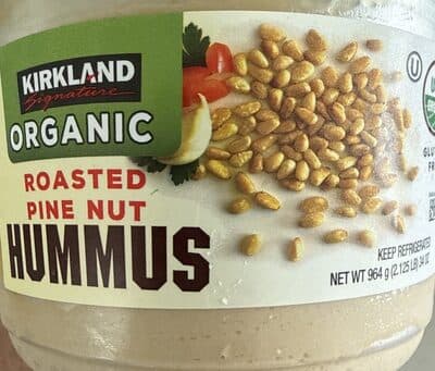 Organic Roasted Pine Nut Hummus