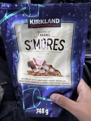 Enjambres de S'mores con Caramelo