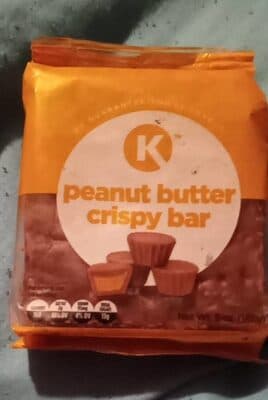 PEANUT BUTTER CRISPY BAR, PEANUT BUTTER