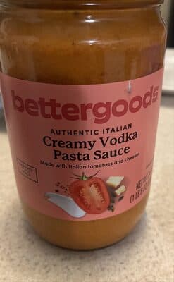 Creamy Vodka Pasta Sauce