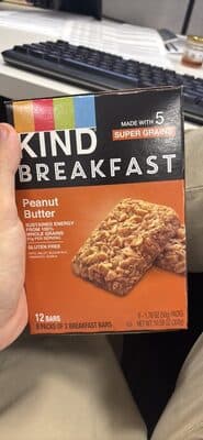 Peanut Butter Breakfast Bar