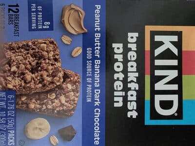 Peanut Butter Banana Dark Chocolate Breakfast Protein