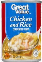CHICKEN & RICE CONDENSED SOUP, CHICKEN & RICE