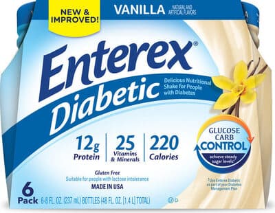 DIABETIC DELICIOUS NUTRITIONAL SHAKE, VANILLA