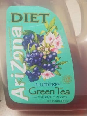 Diet Green Tea, Blueberry