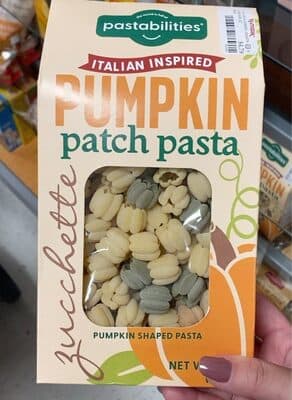 PUMPKIN PATCH SHAPED PASTA, PUMPKIN