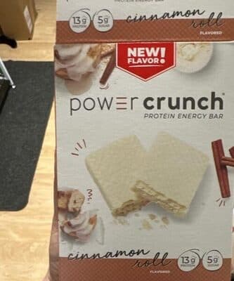 CINNAMON ROLL PROTEIN ENERGY BAR, CINNAMON ROLL