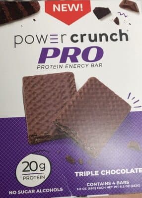 TRIPLE CHOCOLATE PRO PROTEIN ENERGY BAR, TRIPLE CHOCOLATE