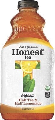 HONEST TEA, ORGANIC HALF TEA & HALF LEMONADE