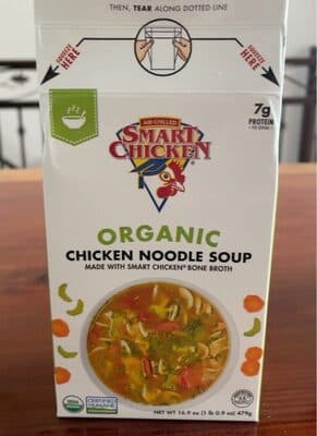 CHICKEN NOODLE ORGANIC SOUP, CHICKEN NOODLE