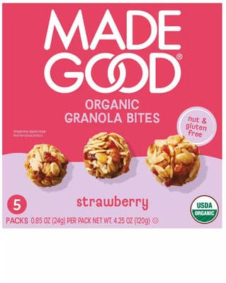 Strawberry Granola Minis