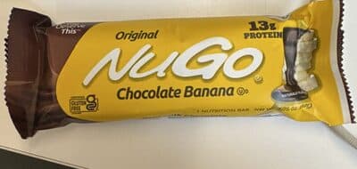 CHOCOLATE BANANA NUTRITION BAR, CHOCOLATE BANANA