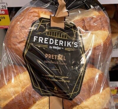 PRETZEL SANDWICH BUNS, PRETZEL