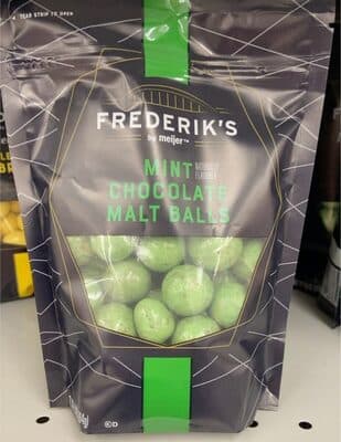 MINT CHOCOLATE MALT BALLS, MINT