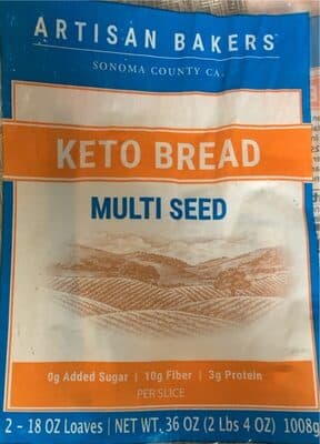 MULTI SEED KETO BREAD, MULTI SEED
