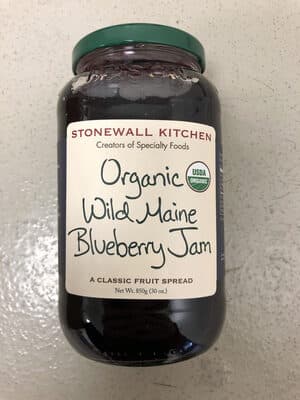 Organic Wild Maine Blueberry Jam