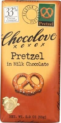 PRETZEL IN MILK CHOCOLATE, PRETZEL