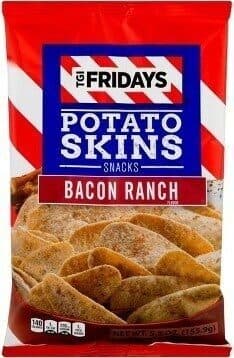 BACON RANCH POTATO SKINS SNACKS, BACON RANCH