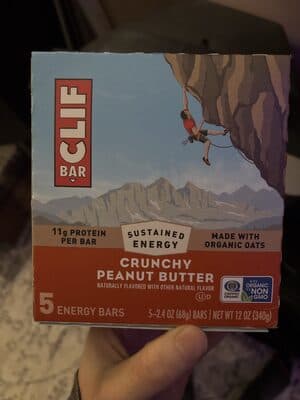 Crunchy peanut butter