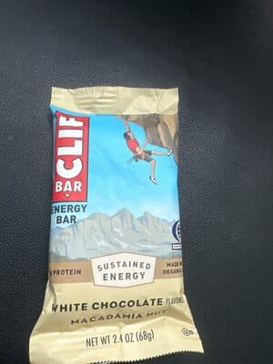 White Chocolate Macadamia Nut Energy Bar