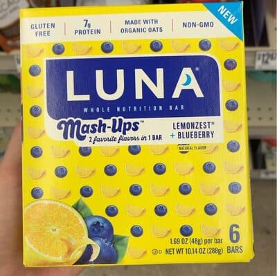 LEMONZEST + BLUEBERRY WHOLE NUTRITION BARS