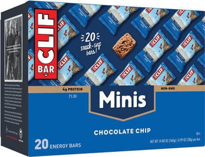 CHOCOLATE CHIP MINIS SNACK-SIZE ENERGY BAR, CHOCOLATE CHIP