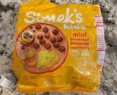 BREAKFAST SAUSAGE MINI MEATBALLS, BREAKFAST SAUSAGE