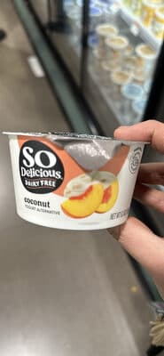 So Delicious Coconutmilk Yogurt Alternative - Peach