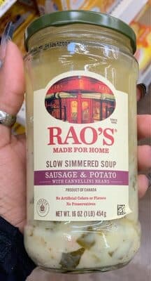 SAUSAGE & POTATO SOUP, SAUSAGE; POTATO