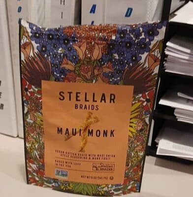 MAUI MONK PRETZEL SNACKS, MAUI MONK