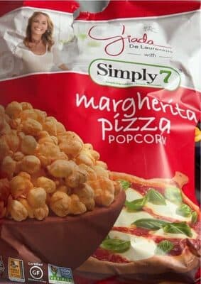 MARGHERITA PIZZA POPCORN, MARGHERITA PIZZA