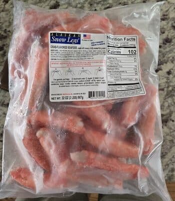 CRAB-FLAVORED SEAFOOD, CRAB