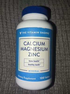 Calcium Magnesium Zinc Dietary Supplement