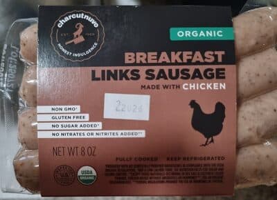BREAKFAST ORGANIC LINKS SAUSAGE, BREAKFAST