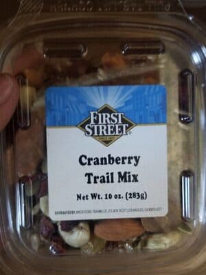 CRANBERRY TRAIL MIX, CRANBERRY