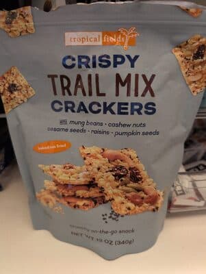 Crispy Trail Mix Crackers