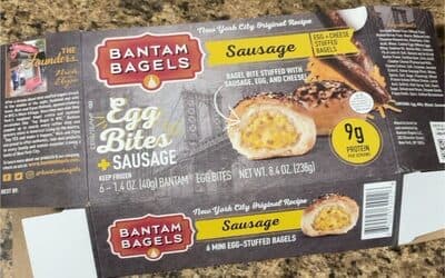 SAUSAGE EGG BITES, SAUSAGE