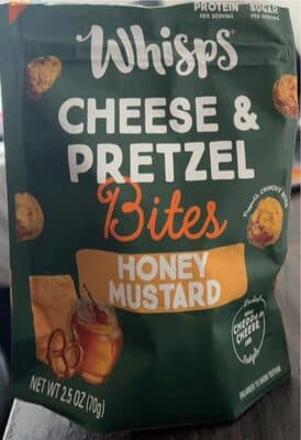 HONEY MUSTARD CHEESE & PRETZEL BITES, HONEY MUSTARD