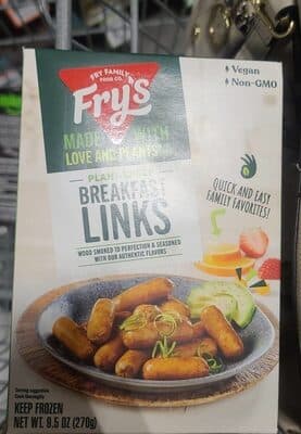 PLANT-BASED BREAKFAST LINKS