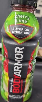 CHERRY LIME SPORTS DRINK, CHERRY; LIME