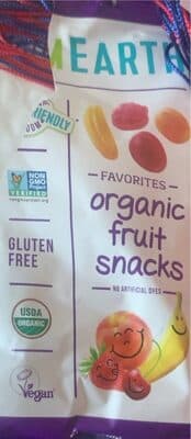 ORGANIC FRUIT SNACKS