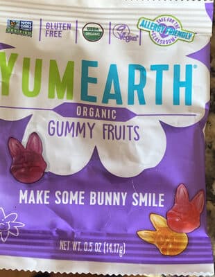 Organic Gummy Fruits